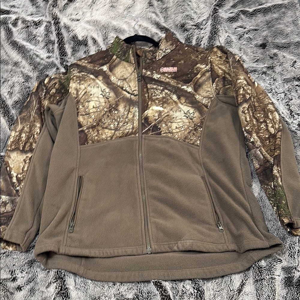 Magellan Outdoors Brown Soft Shell Jacket